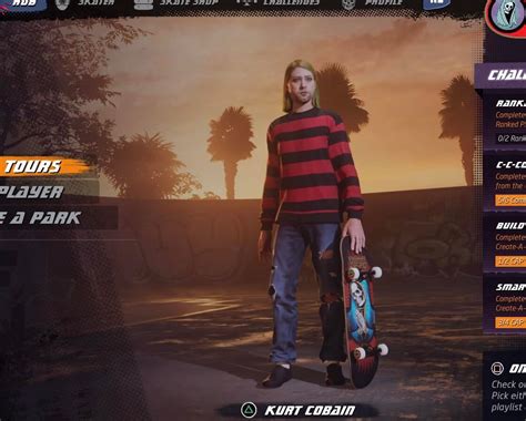 did kurt cobain skate